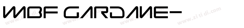 MBF Gardane字体转换